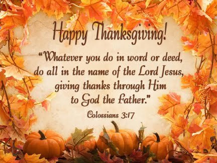 Happy Thanksgiving Blessings  Photos