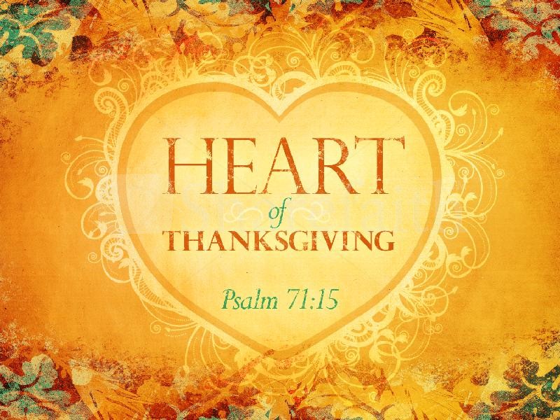 Thanksgiving Blessings Wallpaper