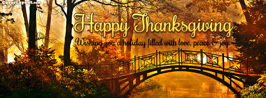 Happy Thanksgiving Facebook Cover Images