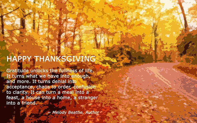 Thanksgiving Gratitude with Photos